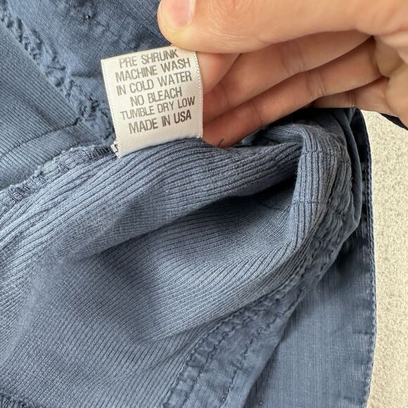 XCVI Jacket Women’s Small Blue‎ Tie Front Collared Long Sleeve - Picture 13 of 16